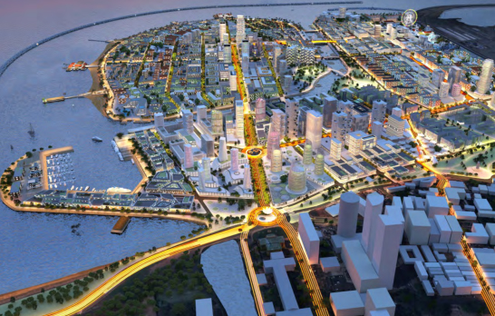 科伦坡港口城综合开发景观绿化工程(图1)